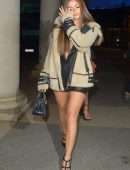 Demi Rose Cleavage, Out and About in London