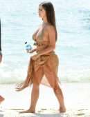 Demi Rose in Bikini at Beach in Phuket