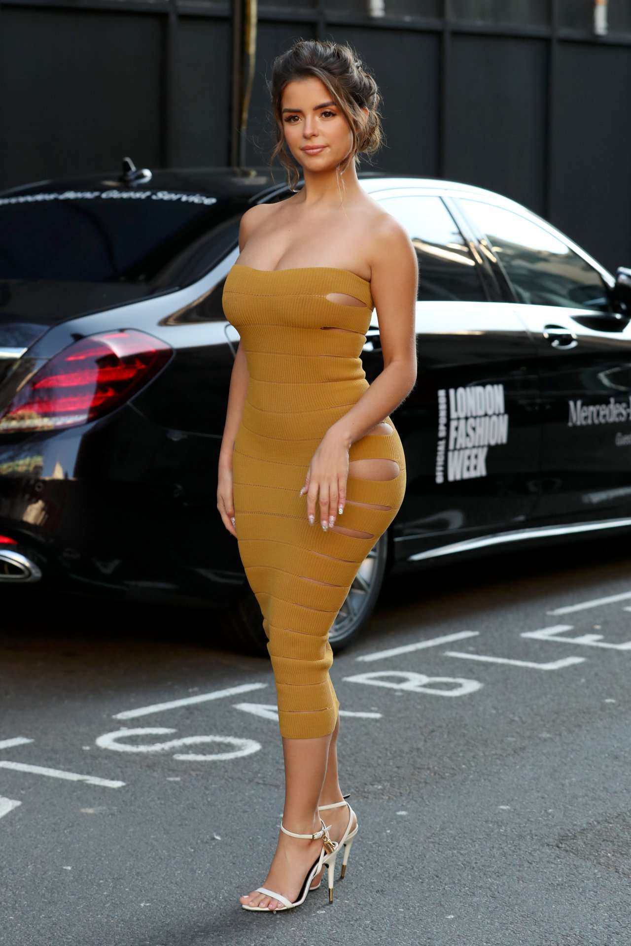 Demi Rose Mawby Out and About in London