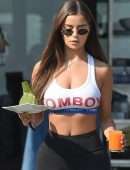 Demi Rose Mawby Booty, Out at a Pool in Phuket