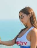 Demi Rose Mawby Booty, Out at a Pool in Phuket