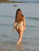 Demi Rose Mawby Booty in Swimsuit at Beach in Thailand