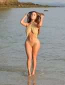 Demi Rose Mawby Booty in Swimsuit at Beach in Thailand