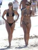 Devin Brugman and Natasha Oakley in Bikini at Bondi Beach in Sydney