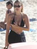 Devin Brugman and Natasha Oakley in Bikini at Bondi Beach in Sydney