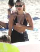 Devin Brugman and Natasha Oakley in Bikini at Bondi Beach in Sydney