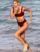 Devon Windsor in Bikini at Beach in Miami