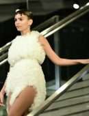 Emily Ratajkowski at Tomo Koizumi Fashion Show during New York Fashion Week