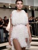 Emily Ratajkowski at Tomo Koizumi Fashion Show during New York Fashion Week