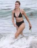 Eugenie Bouchard in Bikini on the Beach in Miami