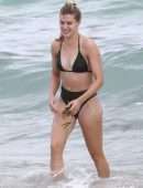 Eugenie Bouchard in Bikini on the Beach in Miami