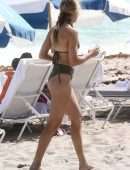 Eugenie Bouchard in Bikini on the Beach in Miami