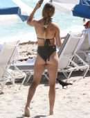 Eugenie Bouchard in Bikini on the Beach in Miami