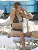 Eugenie Bouchard in Bikini on the Beach in Miami