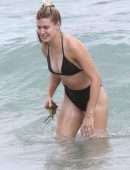 Eugenie Bouchard in Bikini on the Beach in Miami