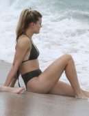 Eugenie Bouchard in Bikini on the Beach in Miami