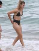 Eugenie Bouchard in Bikini on the Beach in Miami