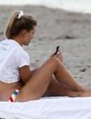 Eugenie Bouchard Booty on the Beach in Miami