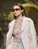 Gigi Hadid at Lanvin Show at Paris Fashion Week Womenswear Fall/Winter 2019/2020 in Paris