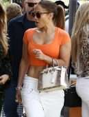 Jennifer Lopez Booty and Belly Shopping in Miami