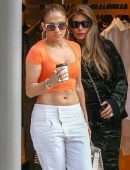 Jennifer Lopez Booty and Belly Shopping in Miami