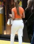 Jennifer Lopez Booty and Belly Shopping in Miami