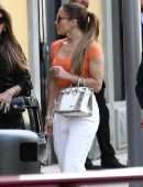 Jennifer Lopez Booty and Belly Shopping in Miami