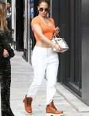 Jennifer Lopez Booty and Belly Shopping in Miami