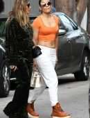 Jennifer Lopez Booty and Belly Shopping in Miami