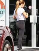 Jennifer Lopez in Spandex with Alex Rodriguez Hit the Gym in Miami