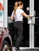 Jennifer Lopez in Spandex with Alex Rodriguez Hit the Gym in Miami