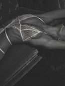 Josephine Skriver in Lingerie Photoshoot by Guy Aroch 2019