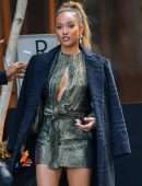 Karrueche Tran Out and About in NYC