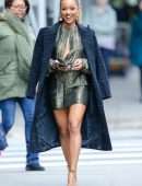 Karrueche Tran Out and About in NYC