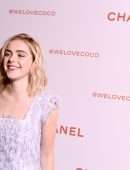 Kiernan Shipka at Chanel Pre-Oscars Event in Los Angeles