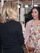 Lana Condor at Tory Burch Show at New York Fashion Week