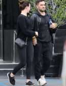 Lana Del Rey in Black Tights, Out in Beverly Hills