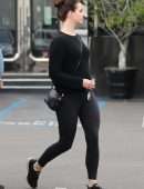 Lana Del Rey in Black Tights, Out in Beverly Hills
