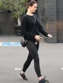 Lana Del Rey in Black Tights, Out in Beverly Hills
