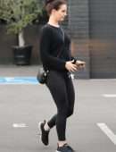 Lana Del Rey in Black Tights, Out in Beverly Hills
