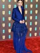 Lily Collins at EE British Academy Film Awards 2019 in London
