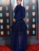 Lily Collins at EE British Academy Film Awards 2019 in London