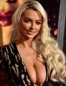 Lindsey Pelas at the Premiere of “Miss Bala” in Los Angeles