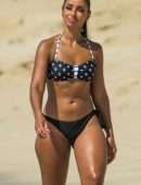 Mya in Bikini at Beach in Barbados