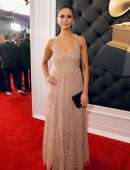 Nina Dobrev at 61st Annual GRAMMY Awards in Los Angeles