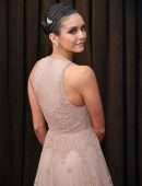 Nina Dobrev at 61st Annual GRAMMY Awards in Los Angeles