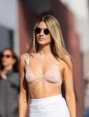 Rachel McCord at See-Through Bra Photoshoot in Los Angeles