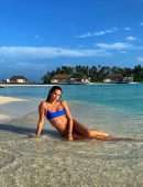 Sara Sampaio for Bikini Photoshoot in Maldives