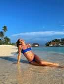 Sara Sampaio for Bikini Photoshoot in Maldives