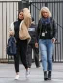 Selena Gomez Outside a Studio in Los Angeles